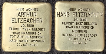 Stolpersteine für Hans und Arthur Eltzbacher / Foto: Kalle Kubatschka/DAV